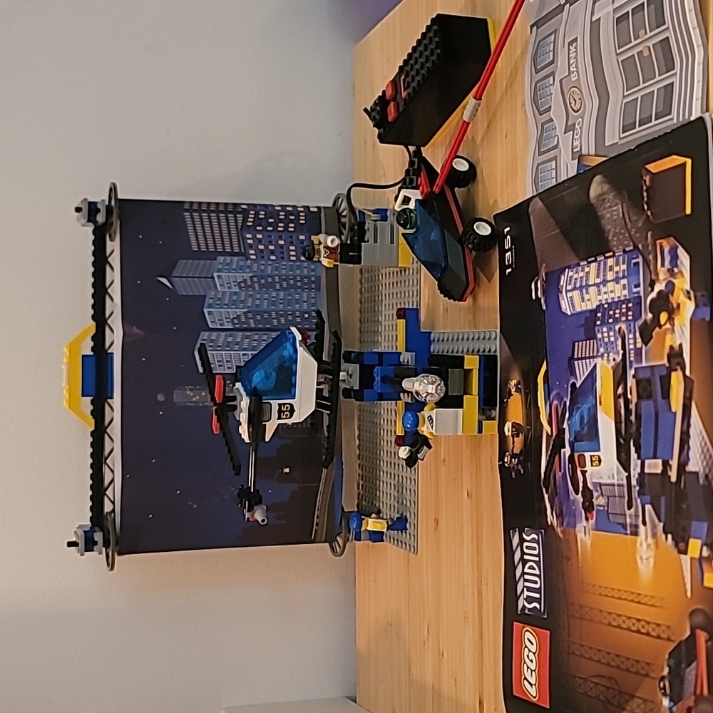 Lego Studios "Movie Backdrop Studio" 2001 complete working with instructions